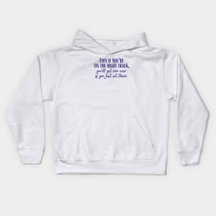 The Right Track Kids Hoodie